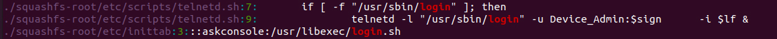 grep -rn “./” -e “login” returning a login -u username and password link. grep -rn “./” -e “login” returning a login -u username and password link.